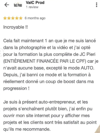 Avis Google